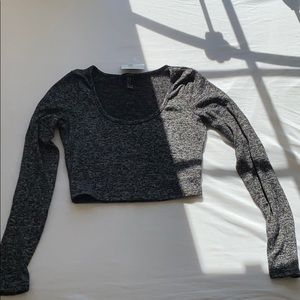 forever 21 cropped long sleeve